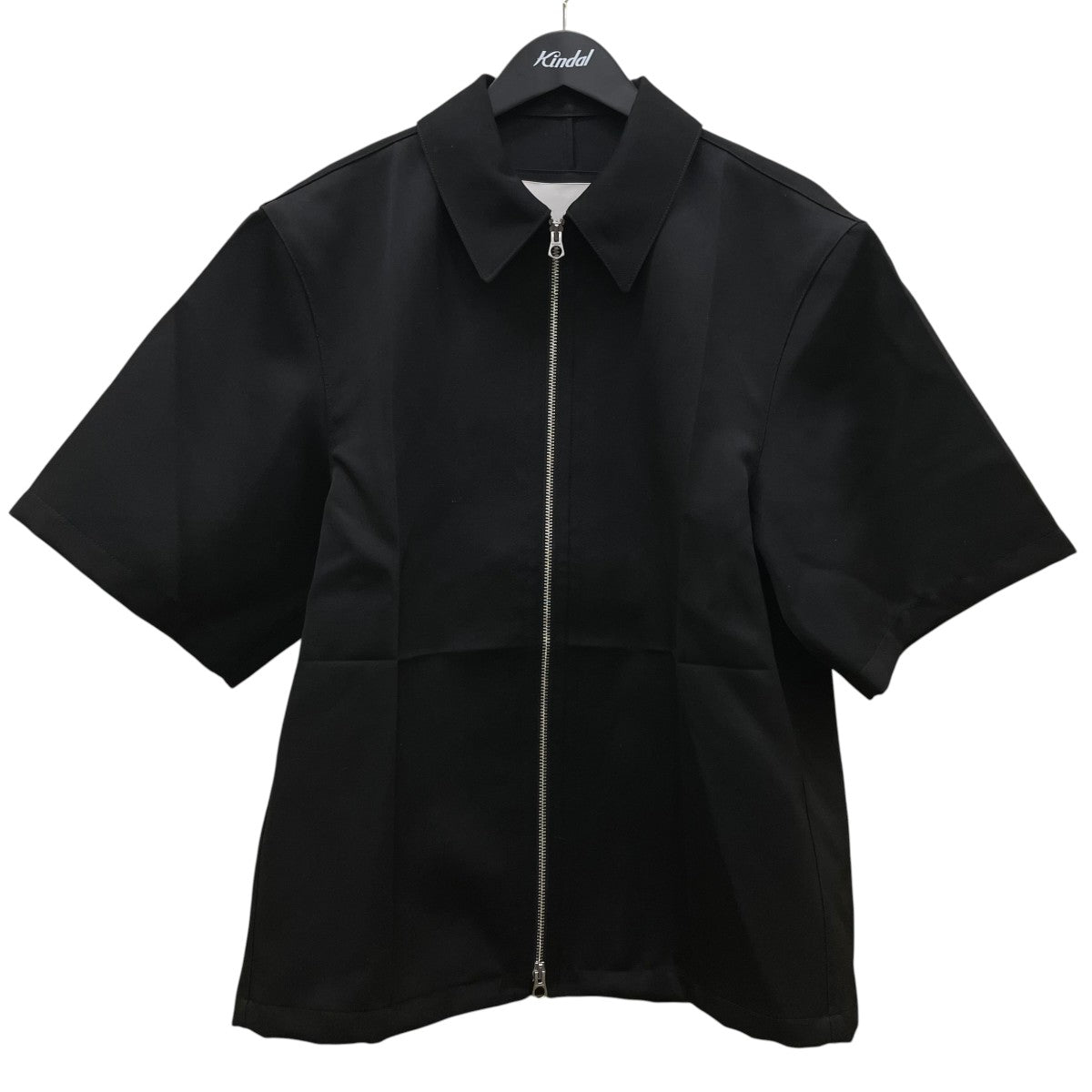 JIL SANDER ダブルジップ オーバーサイズ 半袖シャツ ジャケットJ22BN0116 J40021 古着・中古-1枚目のアイテム画像