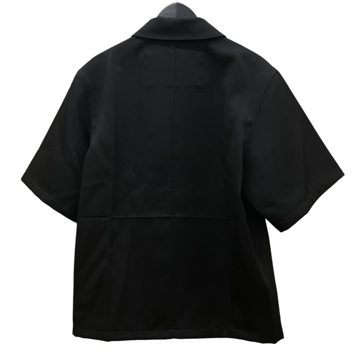 JIL SANDER ダブルジップ オーバーサイズ 半袖シャツ ジャケットJ22BN0116 J40021 古着・中古-2枚目のアイテム画像