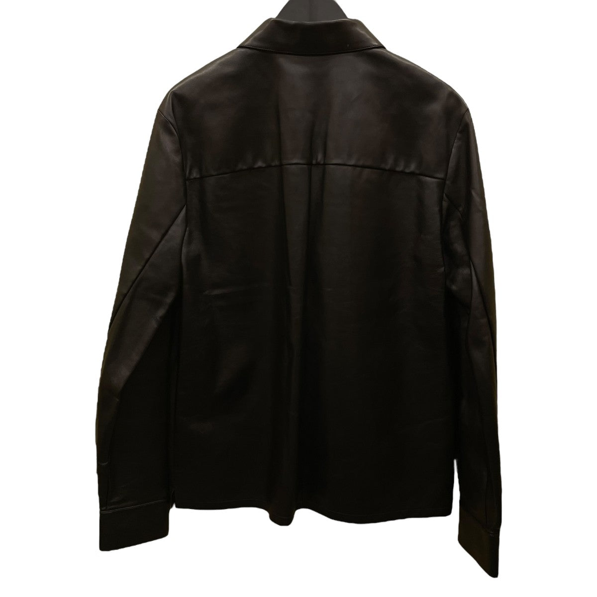 JIL SANDER(ジルサンダー) 22AWレザーシャツJ21DL0033 J07037