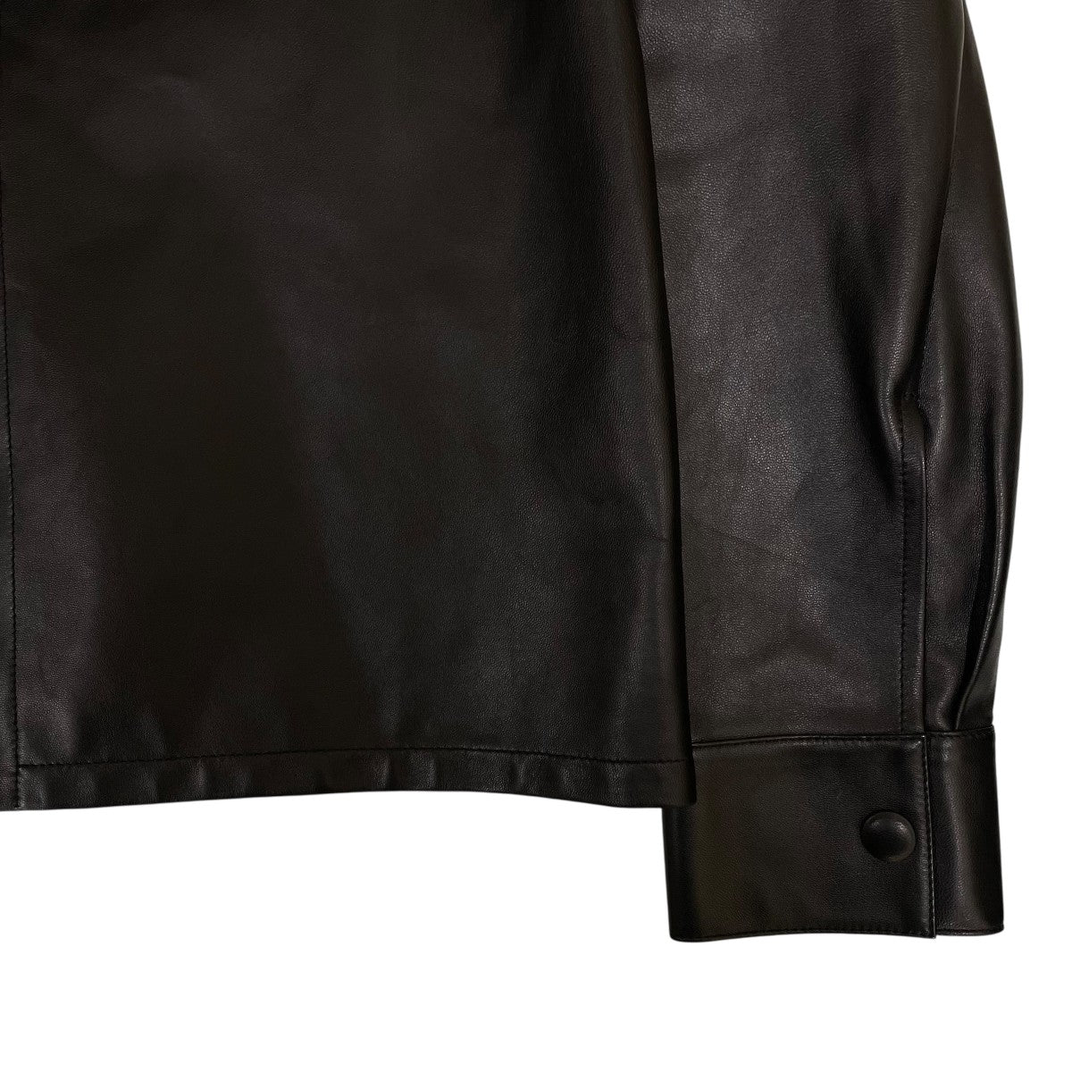 JIL SANDER(ジルサンダー) 22AWレザーシャツJ21DL0033 J07037