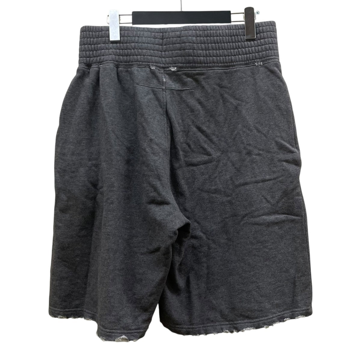 GIVENCHY ジバンシー ショートパンツ　スウェットパンツ　ハーフパンツ GIVENCHY(ジバンシィ) ロゴタグ ダメージ加工 スウェットパンツ ハーフ