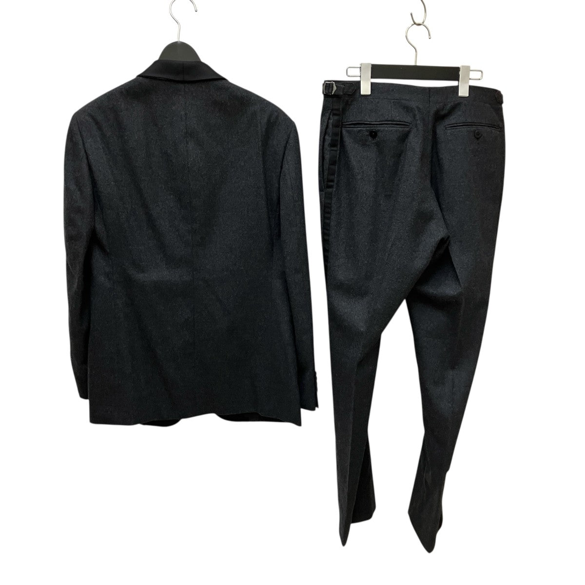 ユナイテッドアローズ UNITED ARROWS ダブル セットアップ スーツ ワイドストライプ ダブル 6ボタン スーツ MC‐MODEL ヨコストレッチ