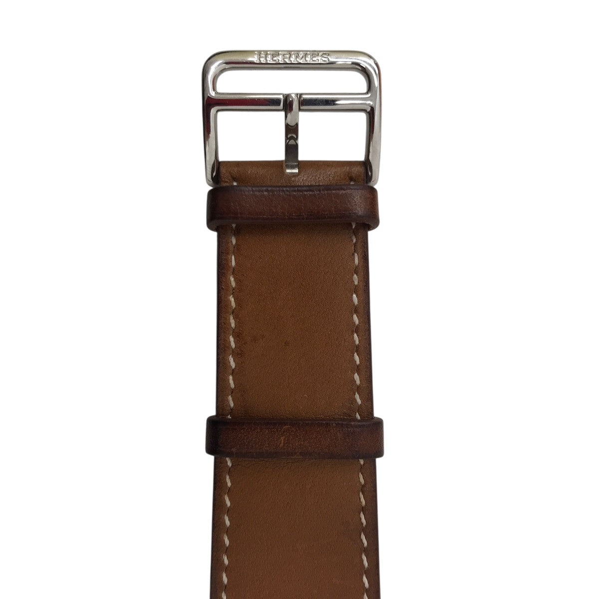 HERMES Apple Watch シンプルトゥールレザーストラップ 44mm D刻印レザーベルトMX2R2FE/A 古着・中古-3枚目のアイテム画像