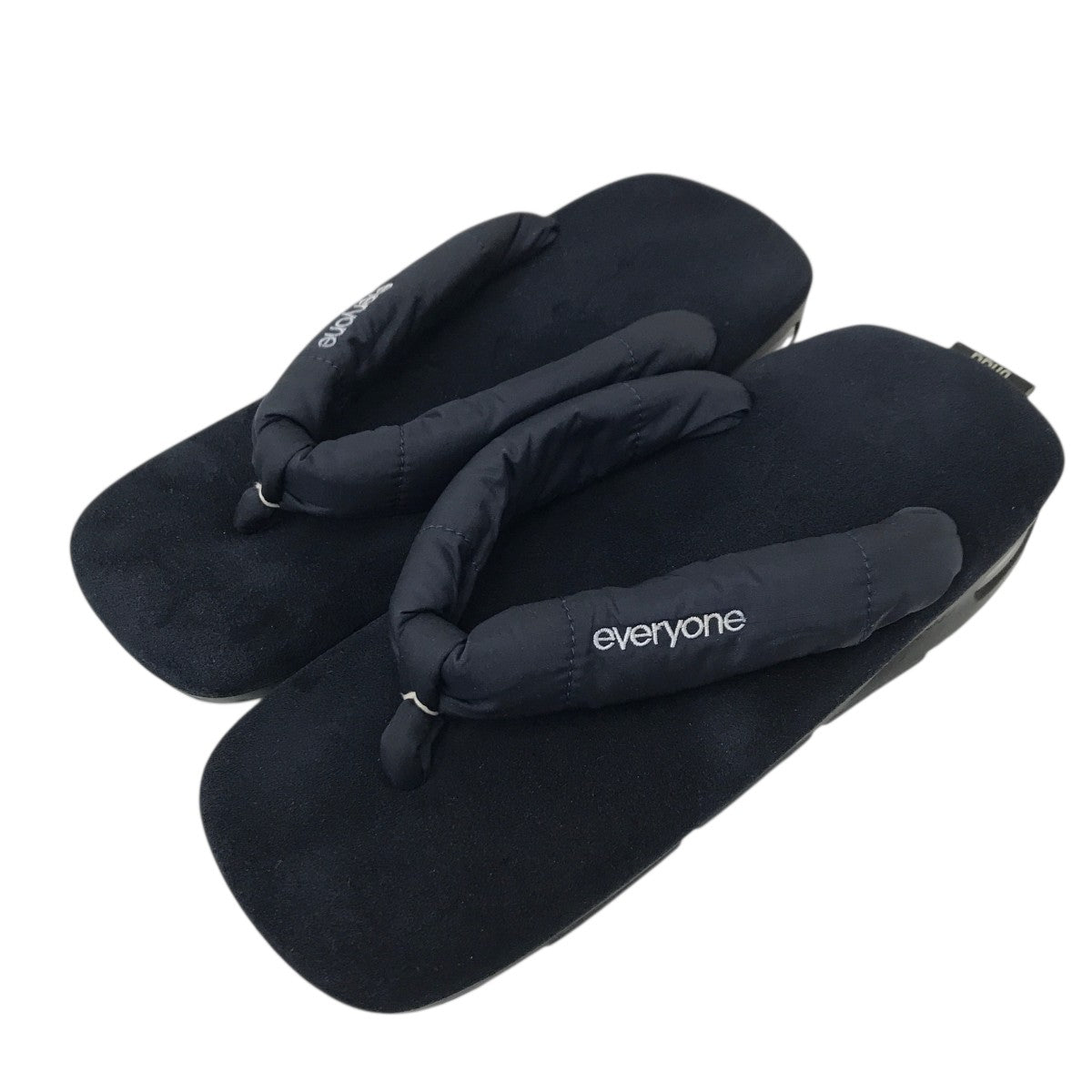 everyone(エブリワン) goyemon unda down下駄サンダル ネイビー サイズ
