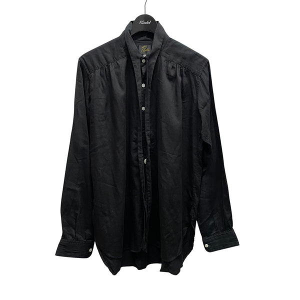 Needles(ニードルズ) ascot collar edw gather shirtsブラウスFK178