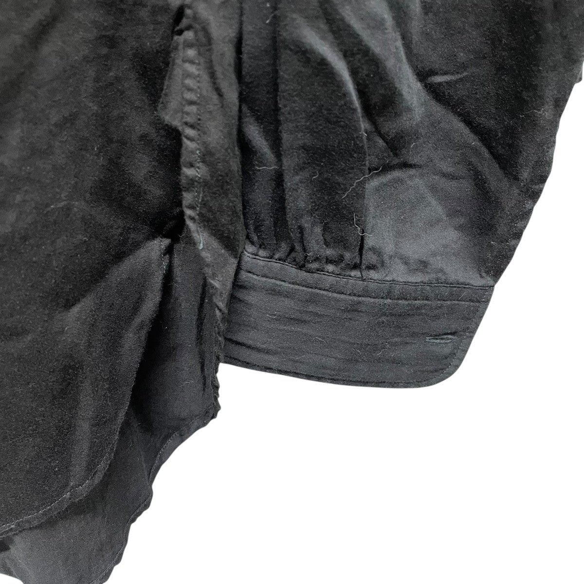 Needles ascot collar edw gather shirtsブラウスFK178 古着・中古-4枚目のアイテム画像