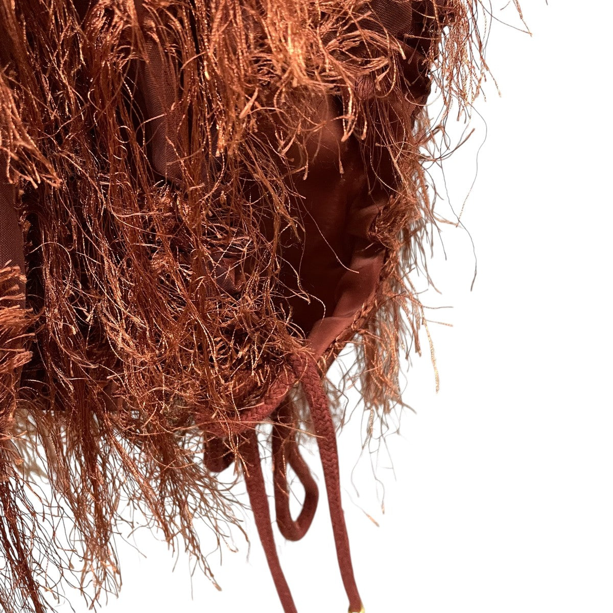 LEINWANDE Fringe Jacquard Topベスト0223010403 古着・中古-4枚目のアイテム画像
