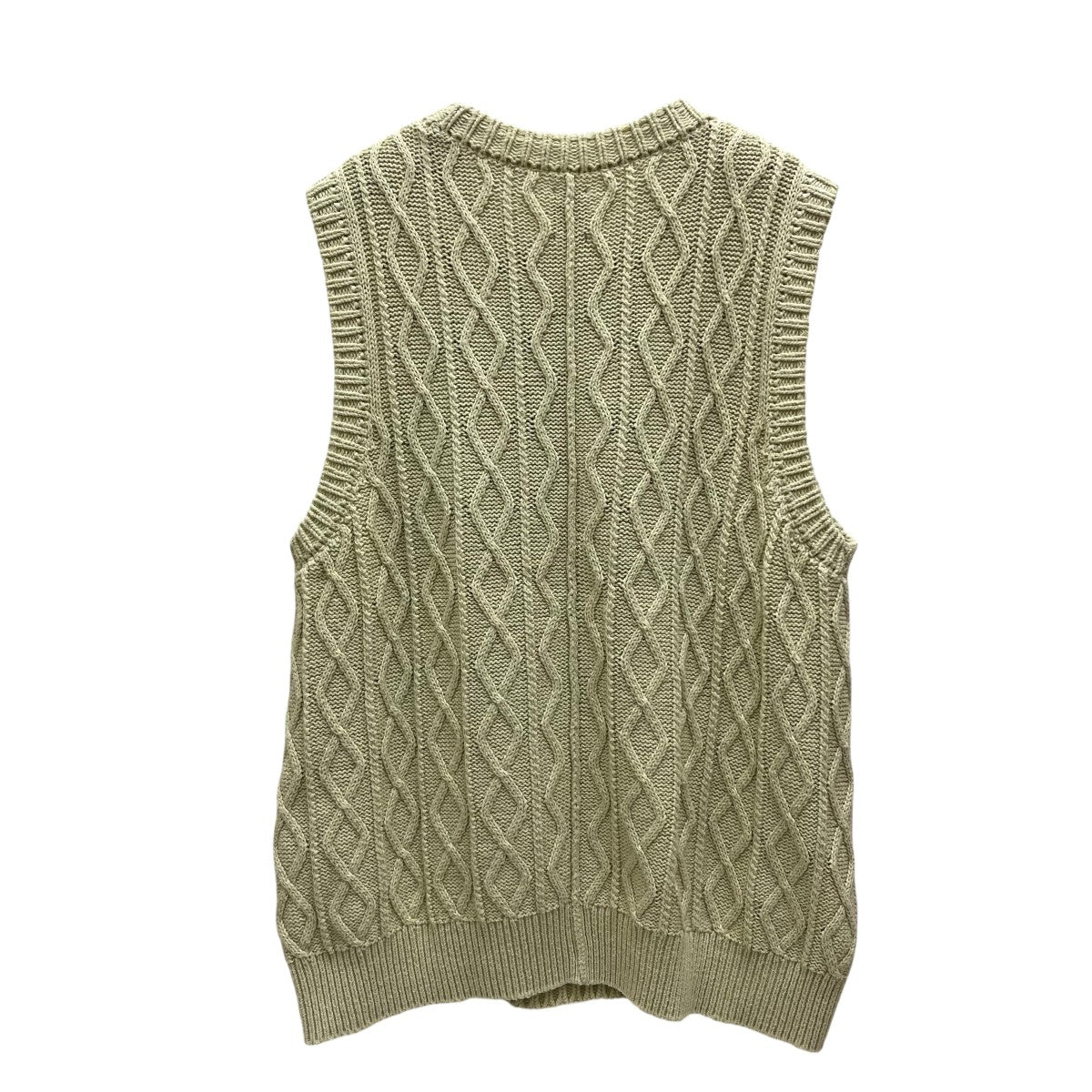 BATONER(バトナー) DIFFERENT GAUGE CABLE VESTニットベストBN-21SL