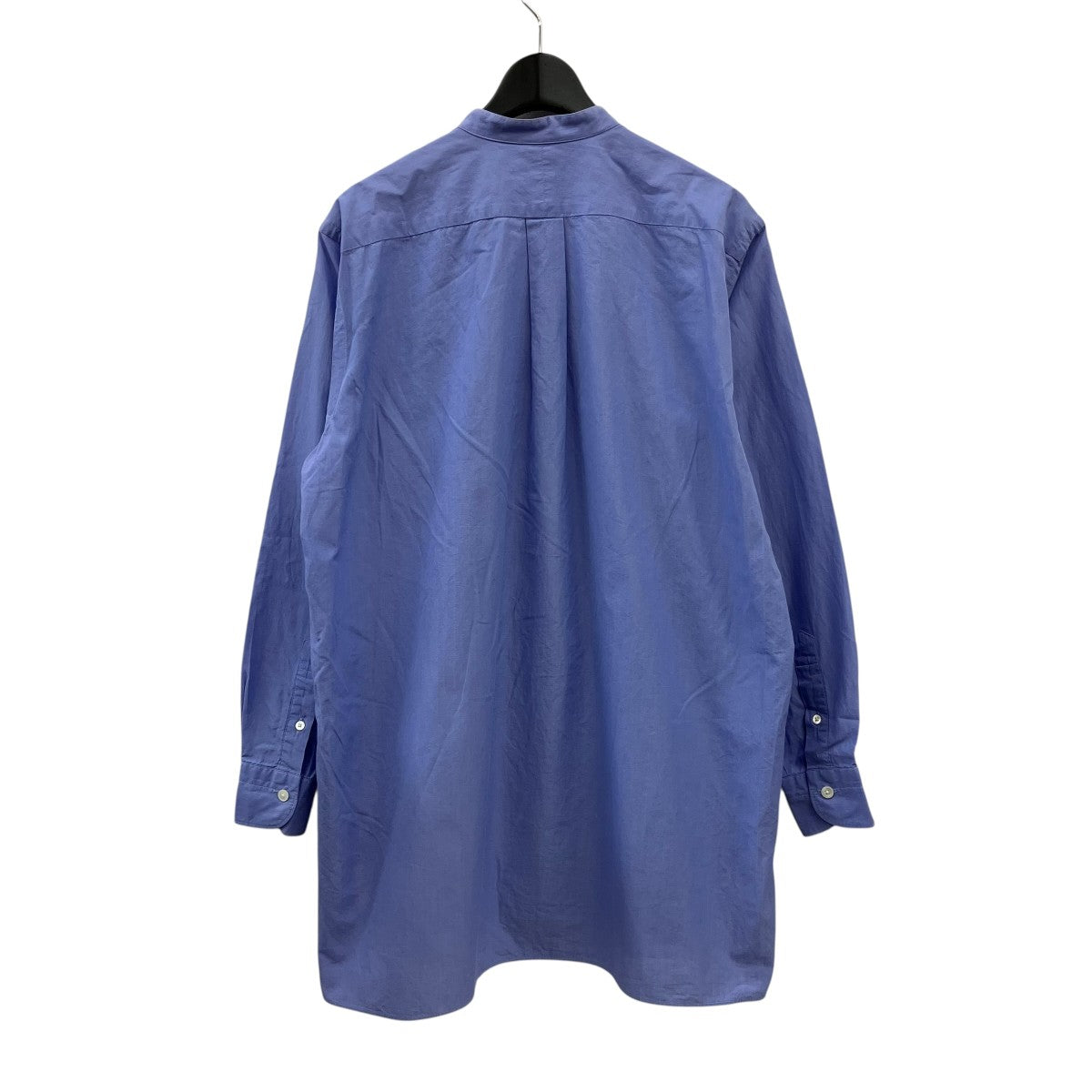 COMOLI(コモリ) バンドカラーシャツV01-02002 V01-02002 ブルー サイズ