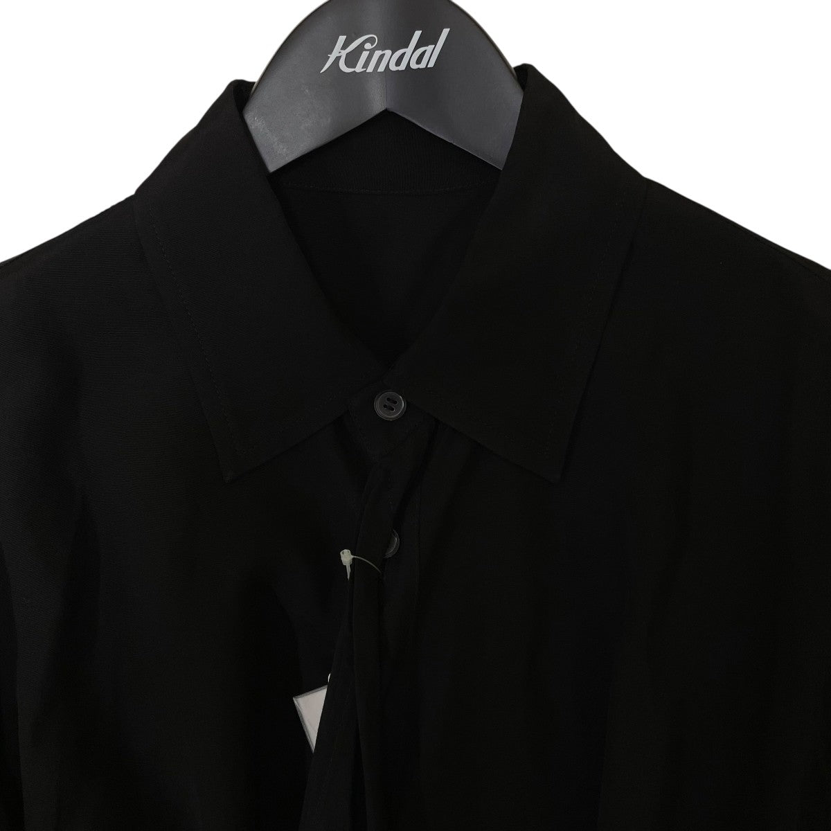 90s Yohji Yamamoto ヨージヤマモト シャツ ワンピース 黒 S 90s Yohji Yamamoto ヨージヤマモト シャツ ワンピース 黒 S