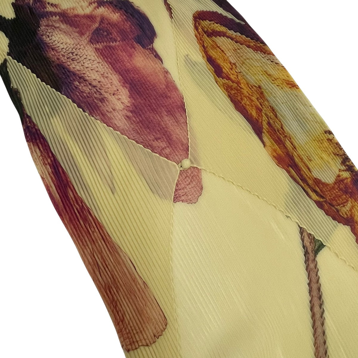 PRESSED FLORA PLEATS STOLEスカーフIM51AD103