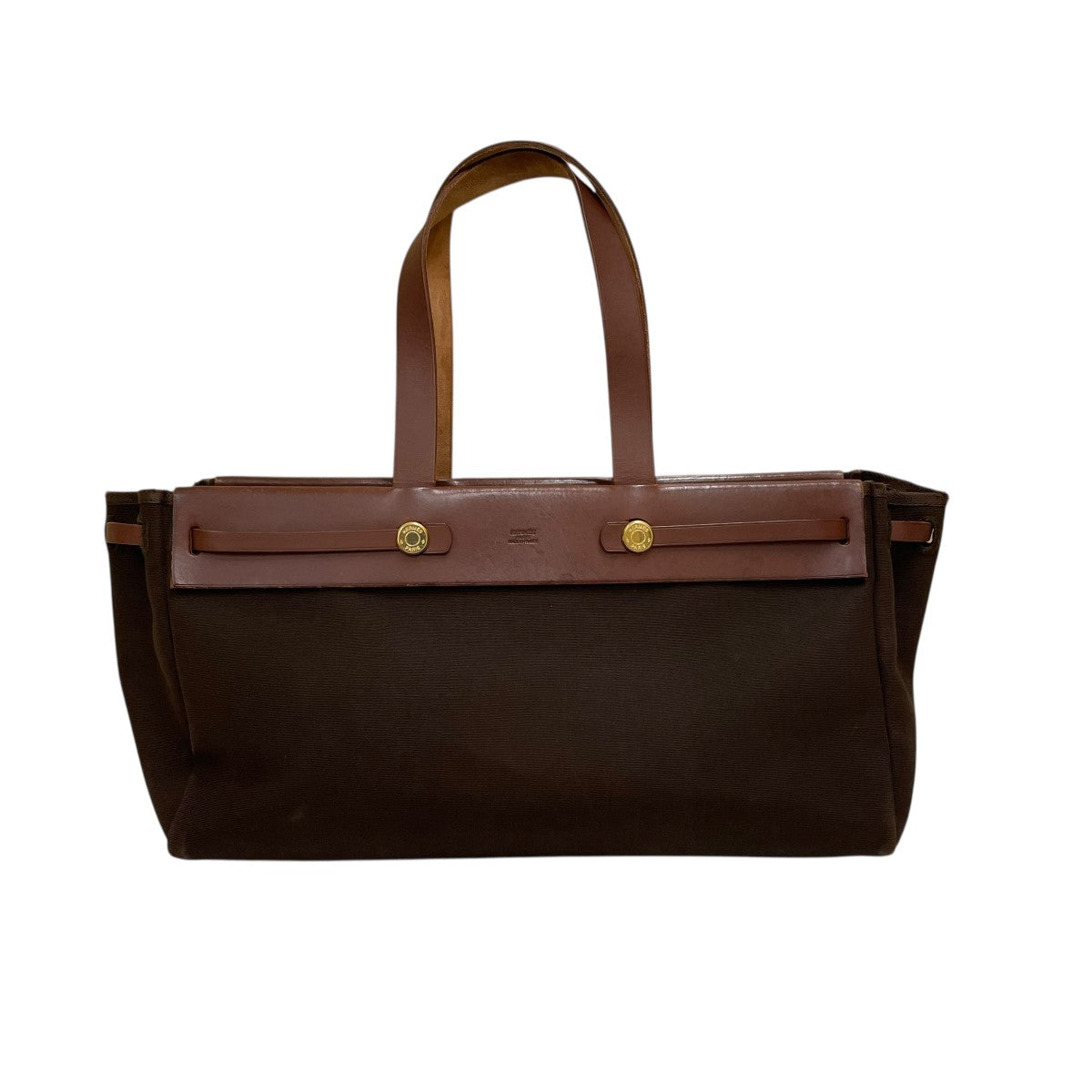 HERMES(エルメス) 2002 エールバッグ カバスMMトートバッグ □F