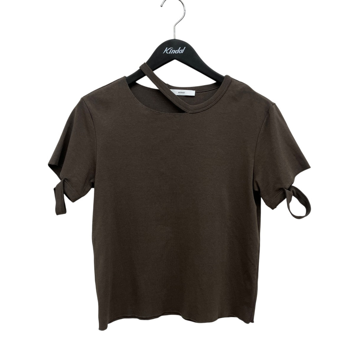 25SSフライス エリソデスリット クルーネックTシャツ半袖カットソー5417-2-140221