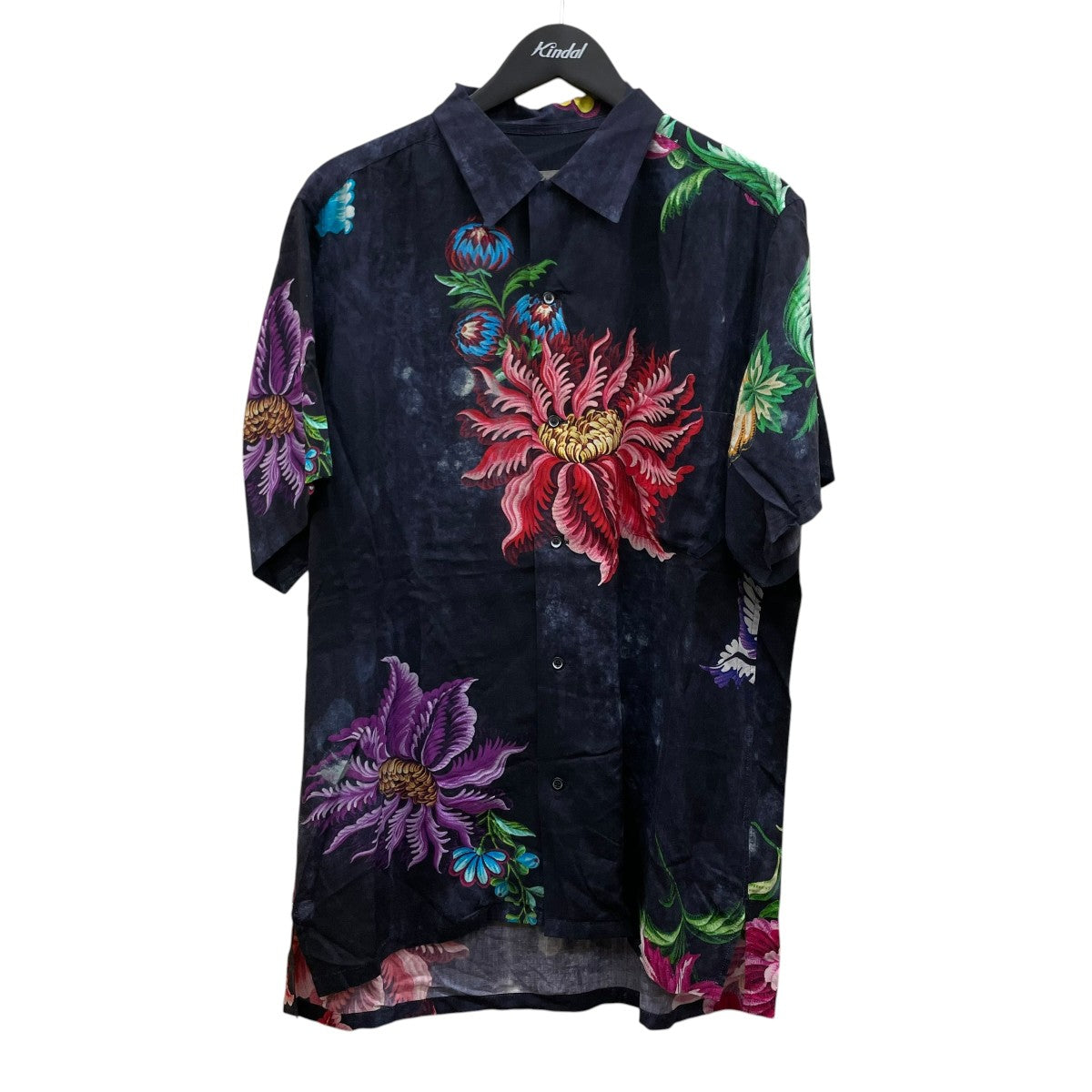 Yohji Yamamoto pour homme 1177 HG-B61-221半袖シャツ 古着・中古-1枚目のアイテム画像