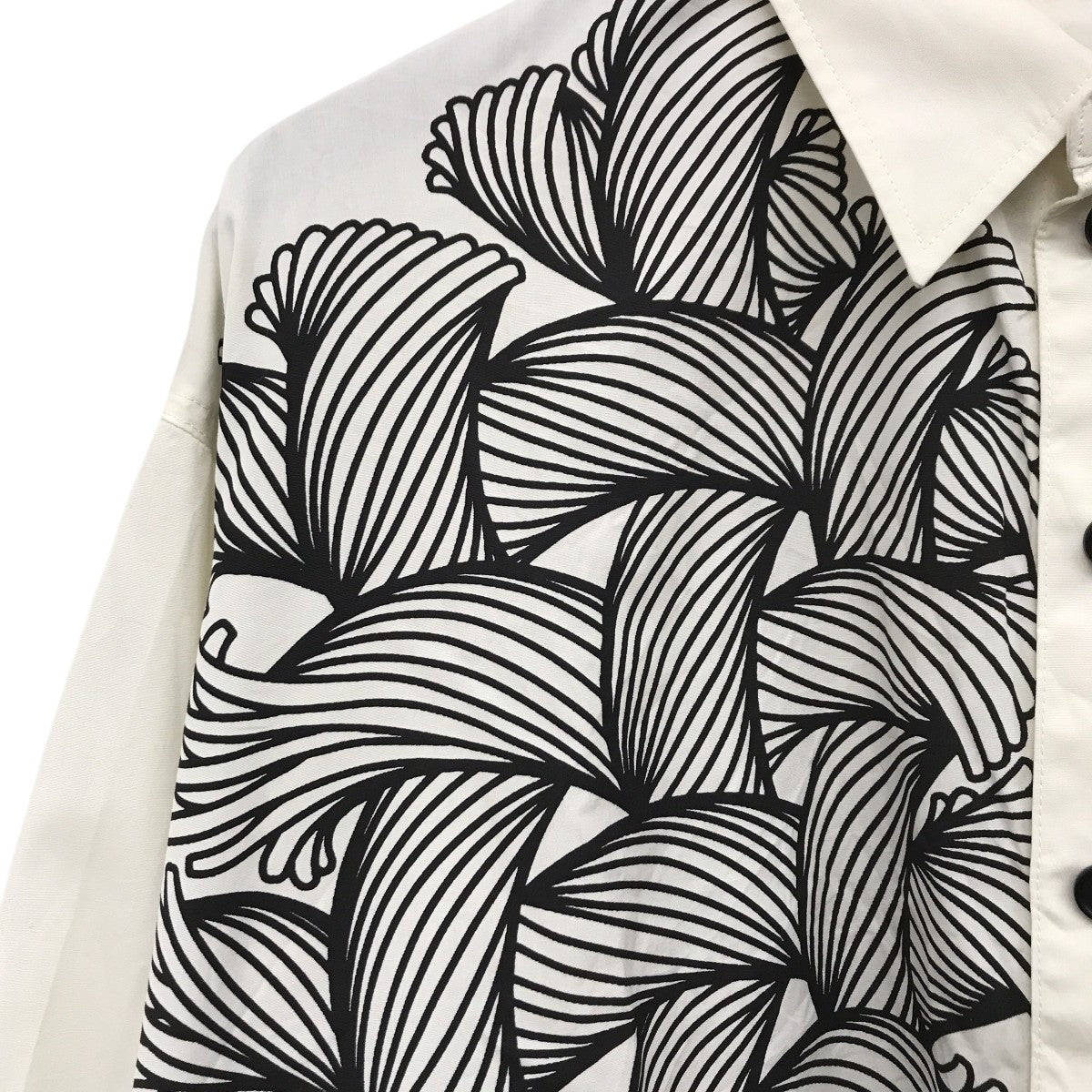 893 ロープ柄ブラウス