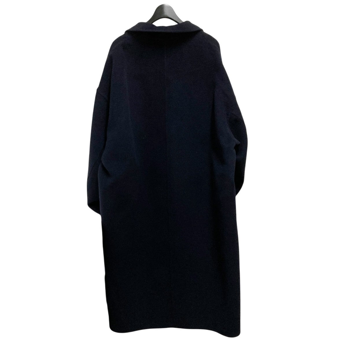 Deuxieme Classe ウールアンゴラリバーコート　黒 ウールアンゴラリバーコート（チェスターコート）｜Deuxieme Classe