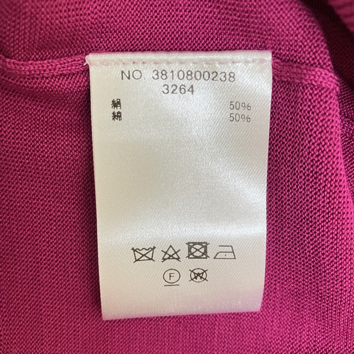 EBURE Ron Herman別注 Light Silk Cottonタートルネックニット3810800238 古着・中古-6枚目のアイテム画像