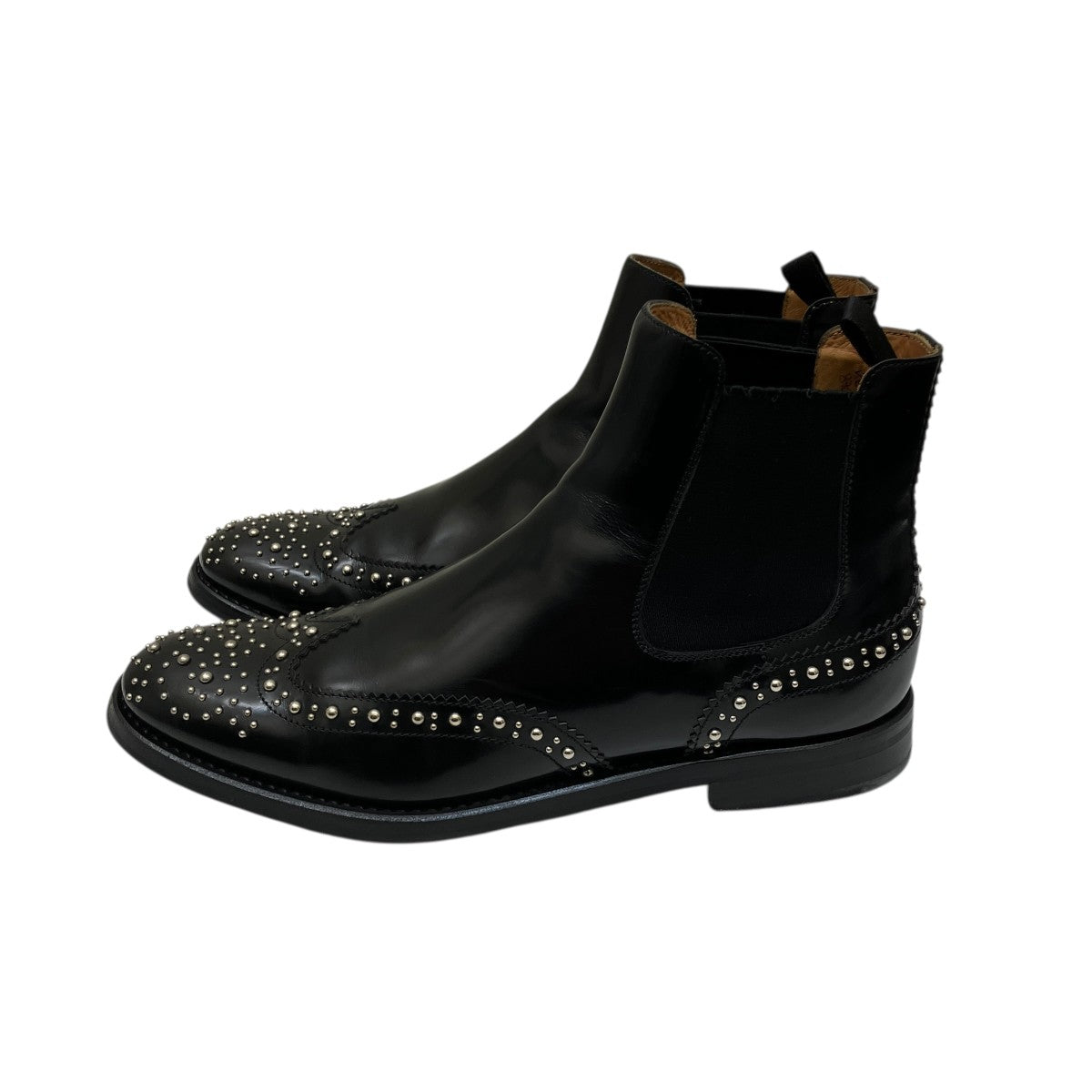 37 Church's KETSBY サイドゴア　ショートブーツ　黒　24 Church's チャーチ Ketsby 37 24cm サイドゴアブーツ