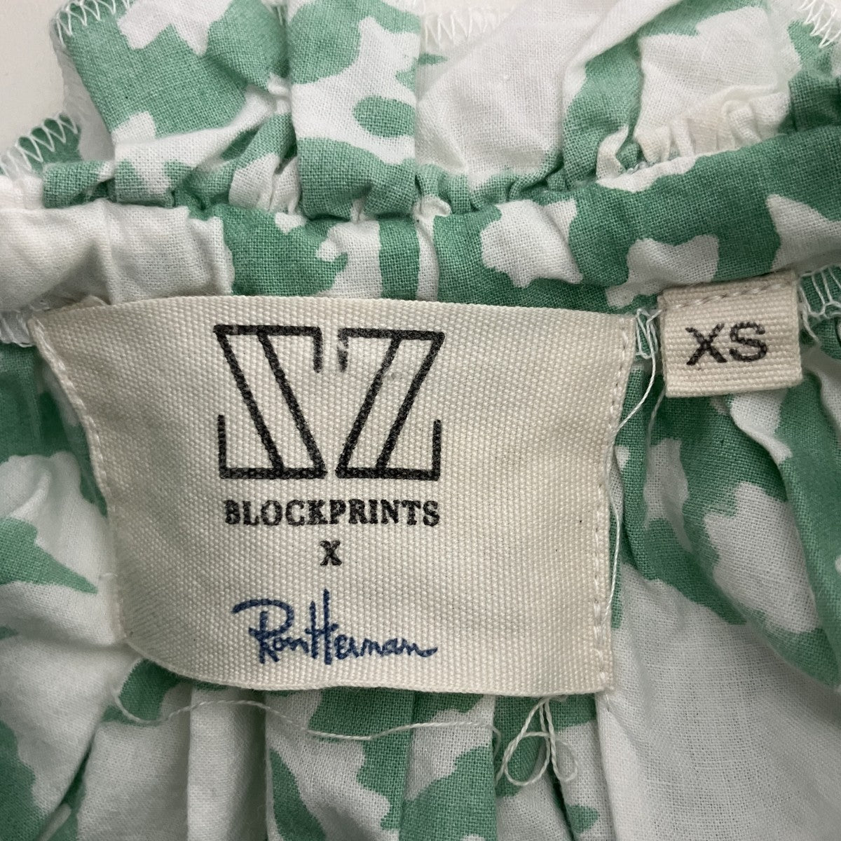 Ron Herman×SZ Blockprints YUVA DRESS NILAワンピース3710300389 古着・中古-3枚目のアイテム画像