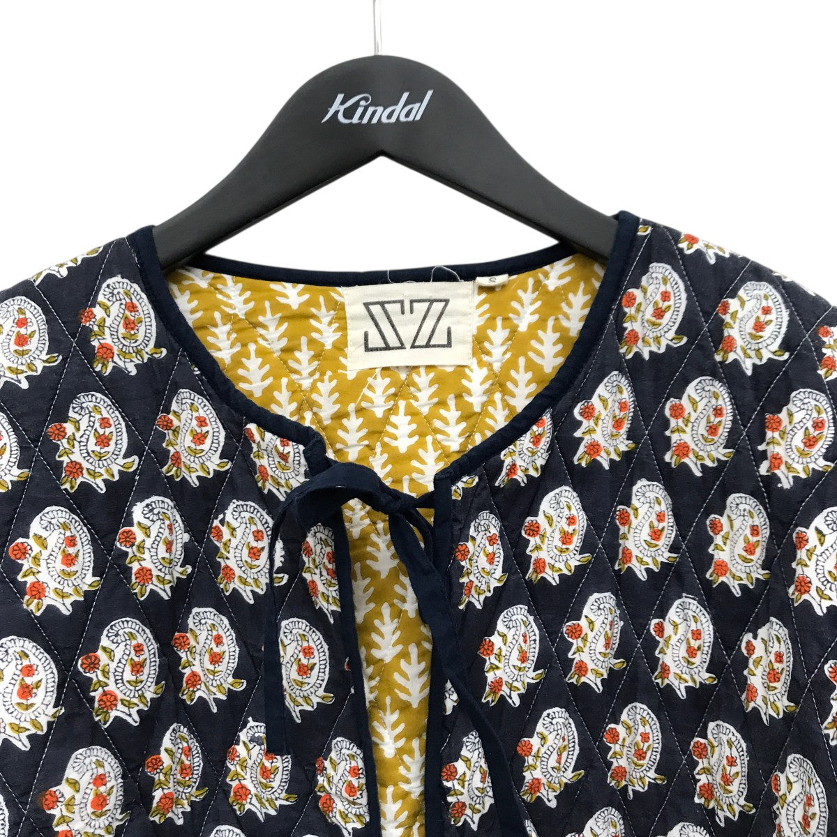 総柄キルティングジャケット3610400107