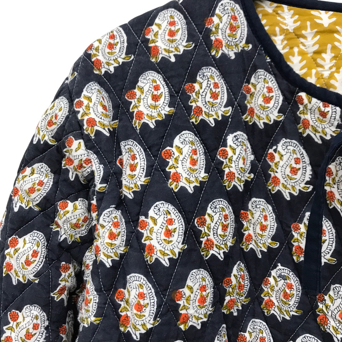 総柄キルティングジャケット3610400107