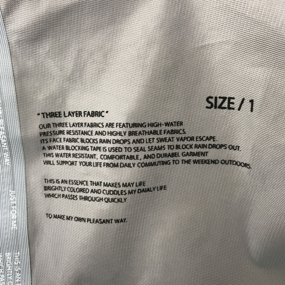 フーデッドコートMt-Coat Bei 1