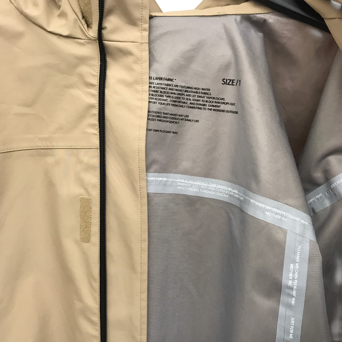 フーデッドコートMt-Coat Bei 1