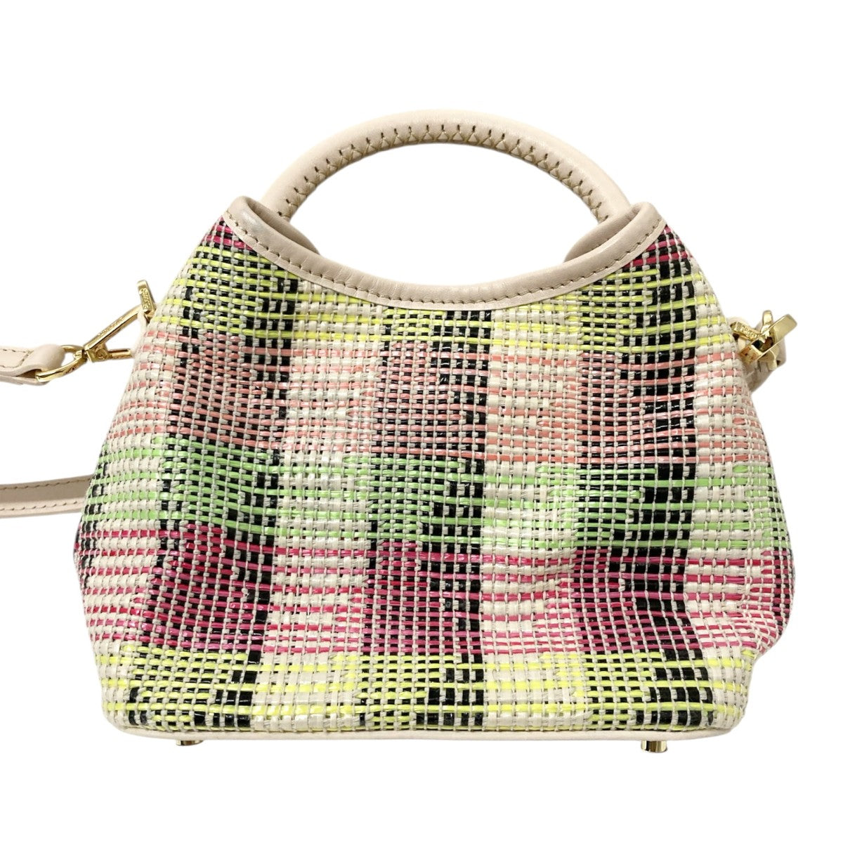 elleme Madeleine Raffiaショルダーバッグ 古着・中古-2枚目のアイテム画像