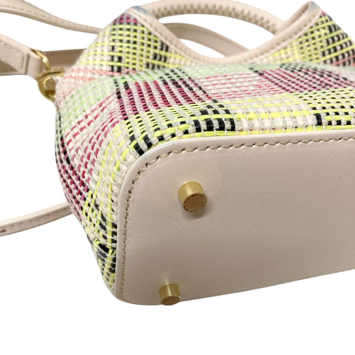elleme Madeleine Raffiaショルダーバッグ 古着・中古-6枚目のアイテム画像