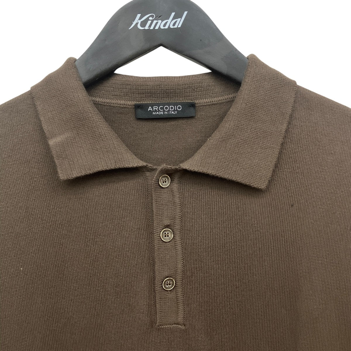 ARCODIO 25SSポロシャツS-KNIT 70202 古着・中古-5枚目のアイテム画像