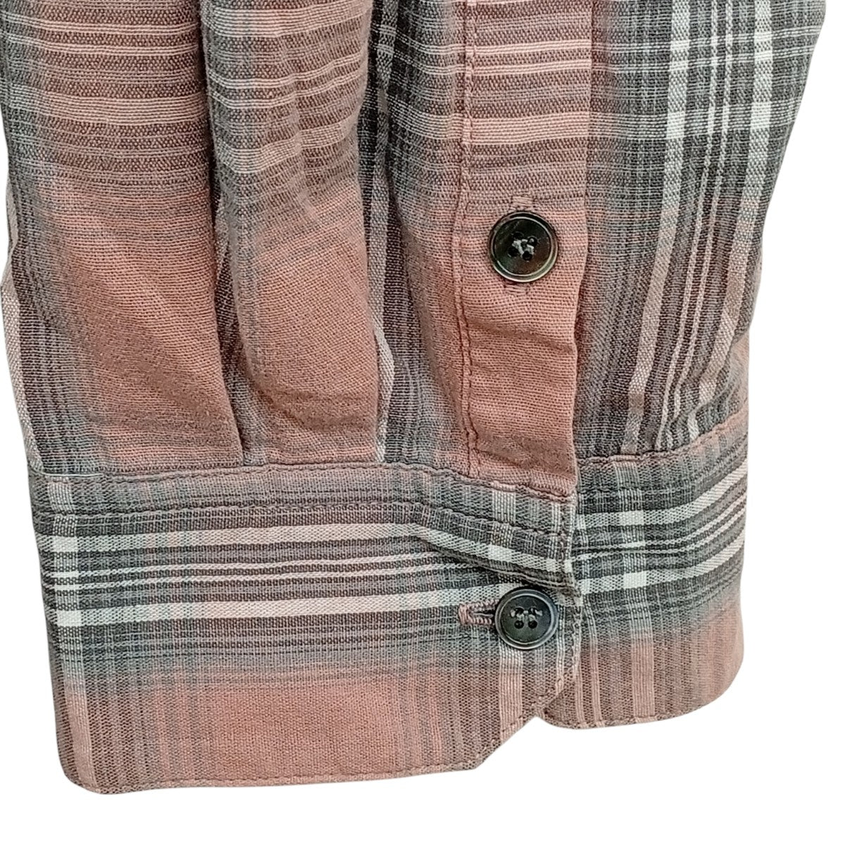 MAISON SPECIAL Reversible Voile Shirt PINKチェックリバーシブルシャツ21251315201 古着・中古-8枚目のアイテム画像