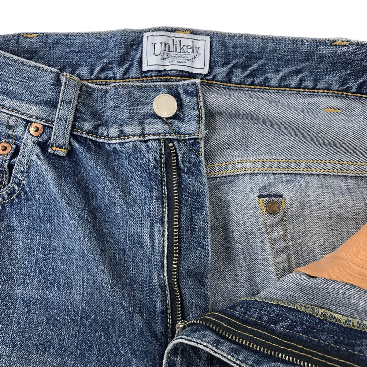 Unlikely U24S-21-0002 Time Travel Jeans 1977 Washデニムパンツ 古着・中古-3枚目のアイテム画像