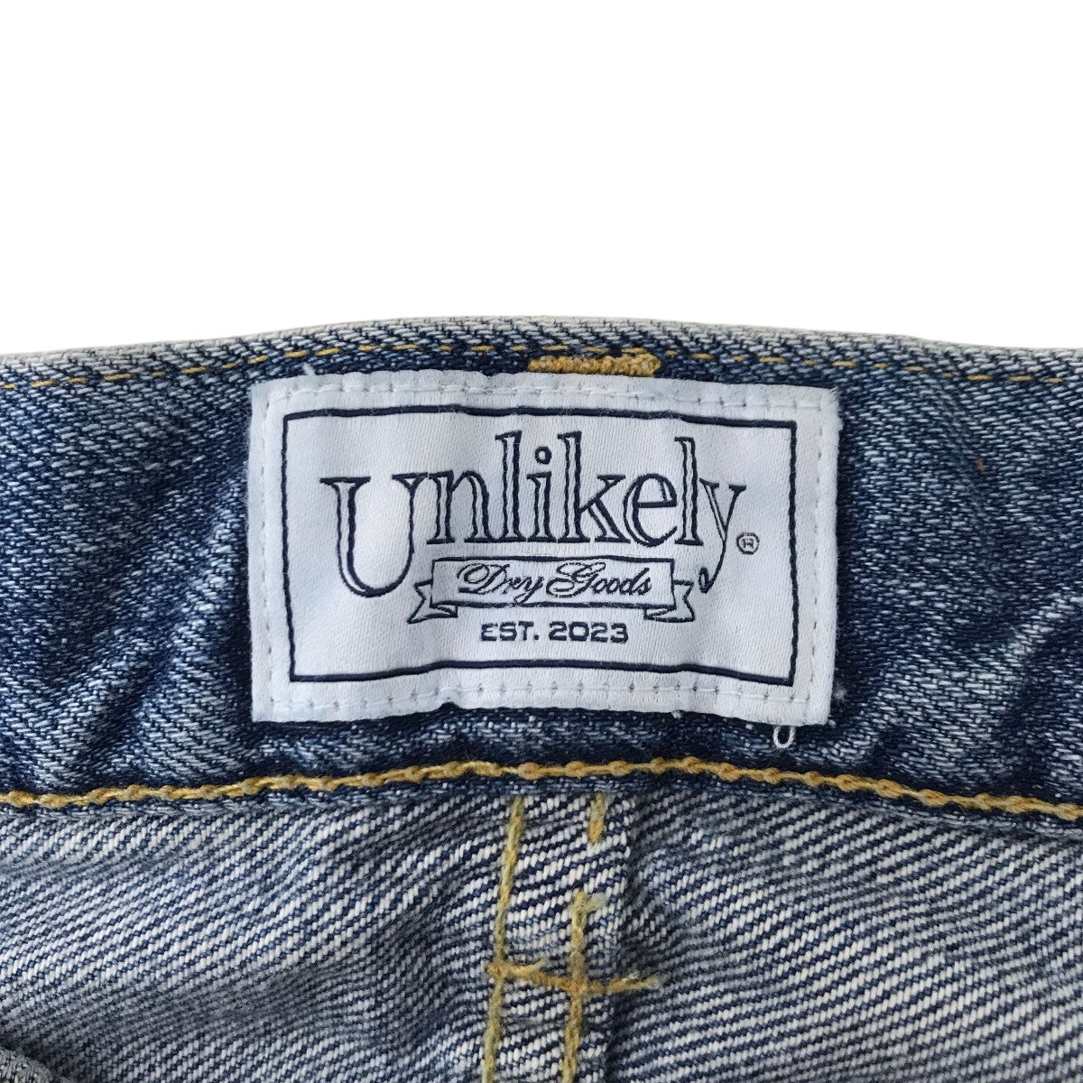 Unlikely U24S-21-0002 Time Travel Jeans 1977 Washデニムパンツ 古着・中古-4枚目のアイテム画像