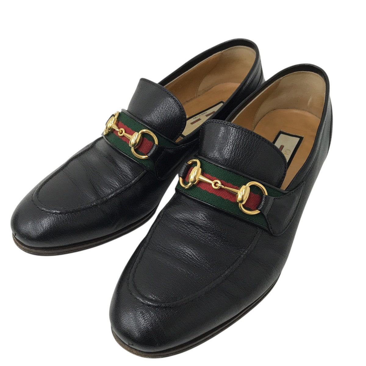 GUCCI(グッチ) ビットローファー シェリーラインローファー655579