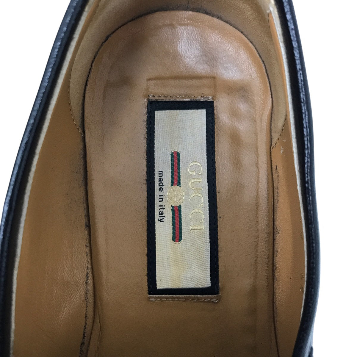 GUCCI(グッチ) ビットローファー シェリーラインローファー655579