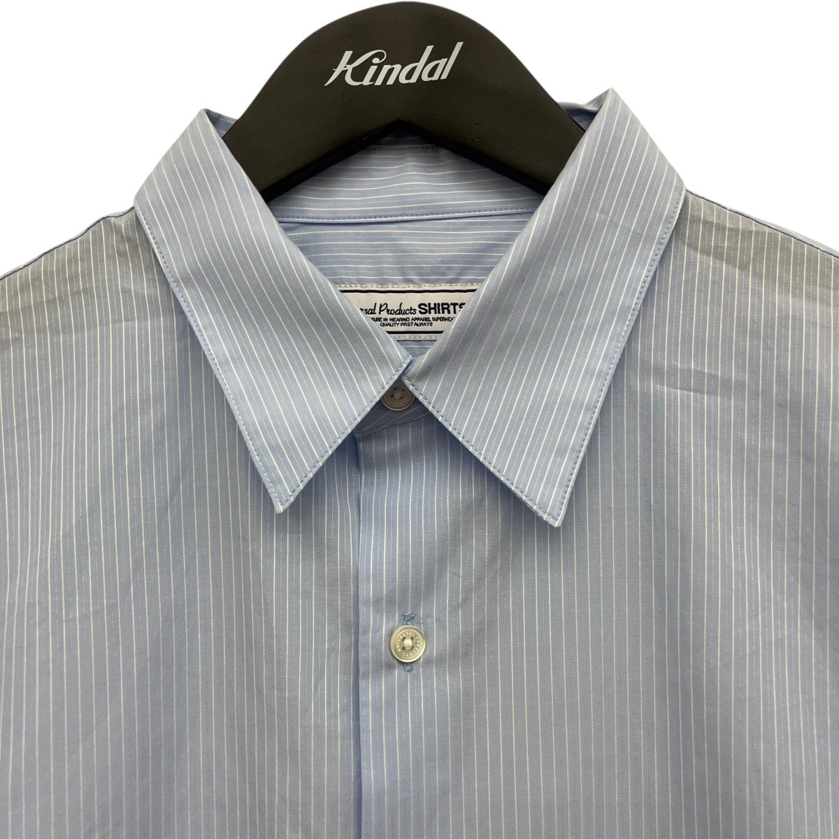 243-60301 ALBINI FRENCH FRONT L S SHIRTS STRIPEストライプシャツ