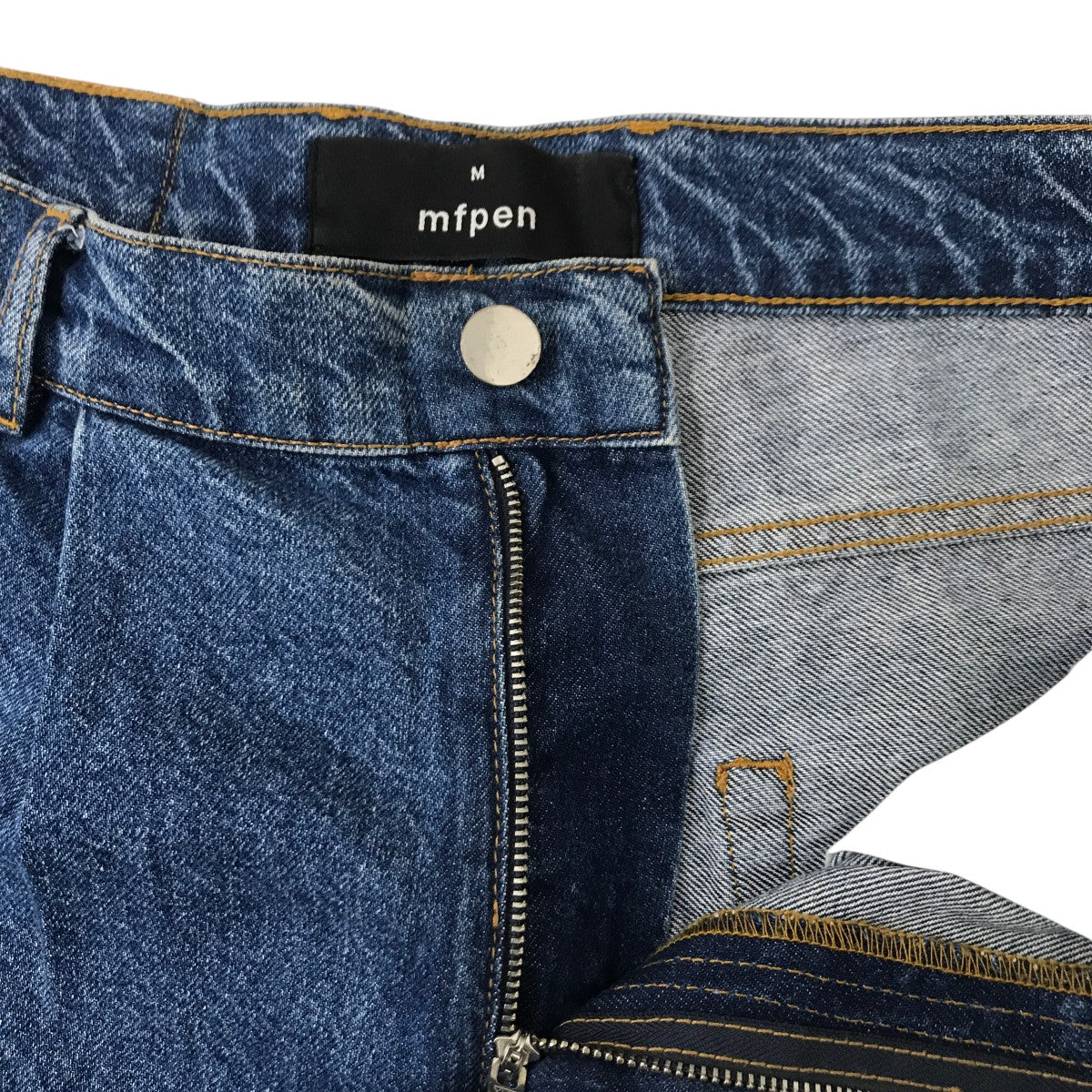 mfpen BIG JEANSデニムパンツ 古着・中古-3枚目のアイテム画像