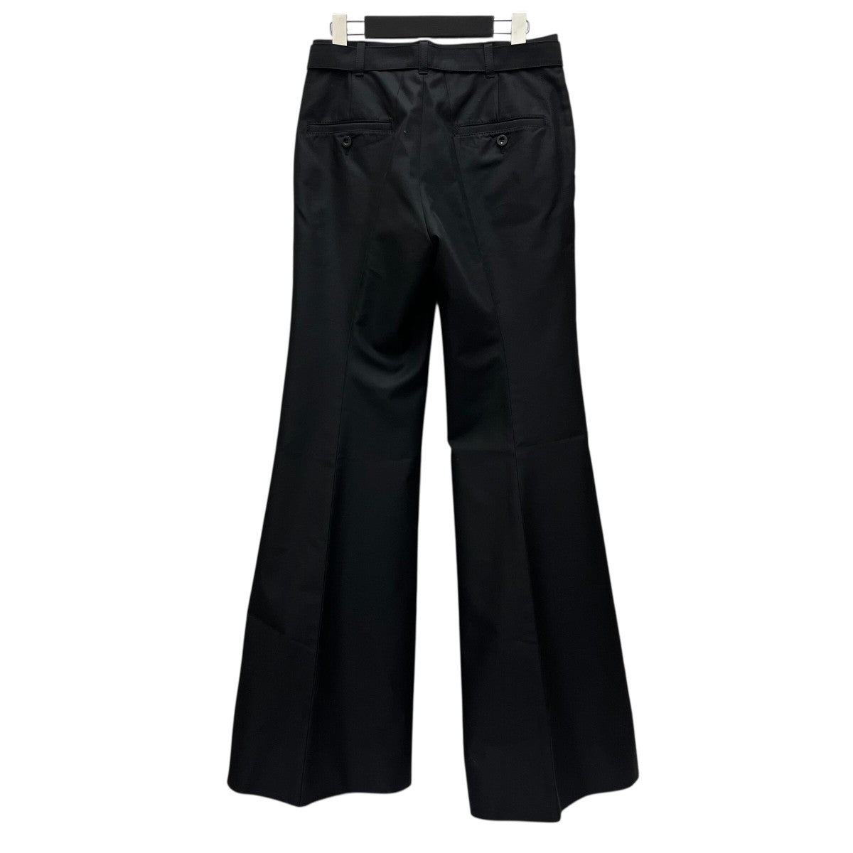sacai(サカイ) 24SSGabardine Pantsベルテッドフレアパンツ24-07242 24