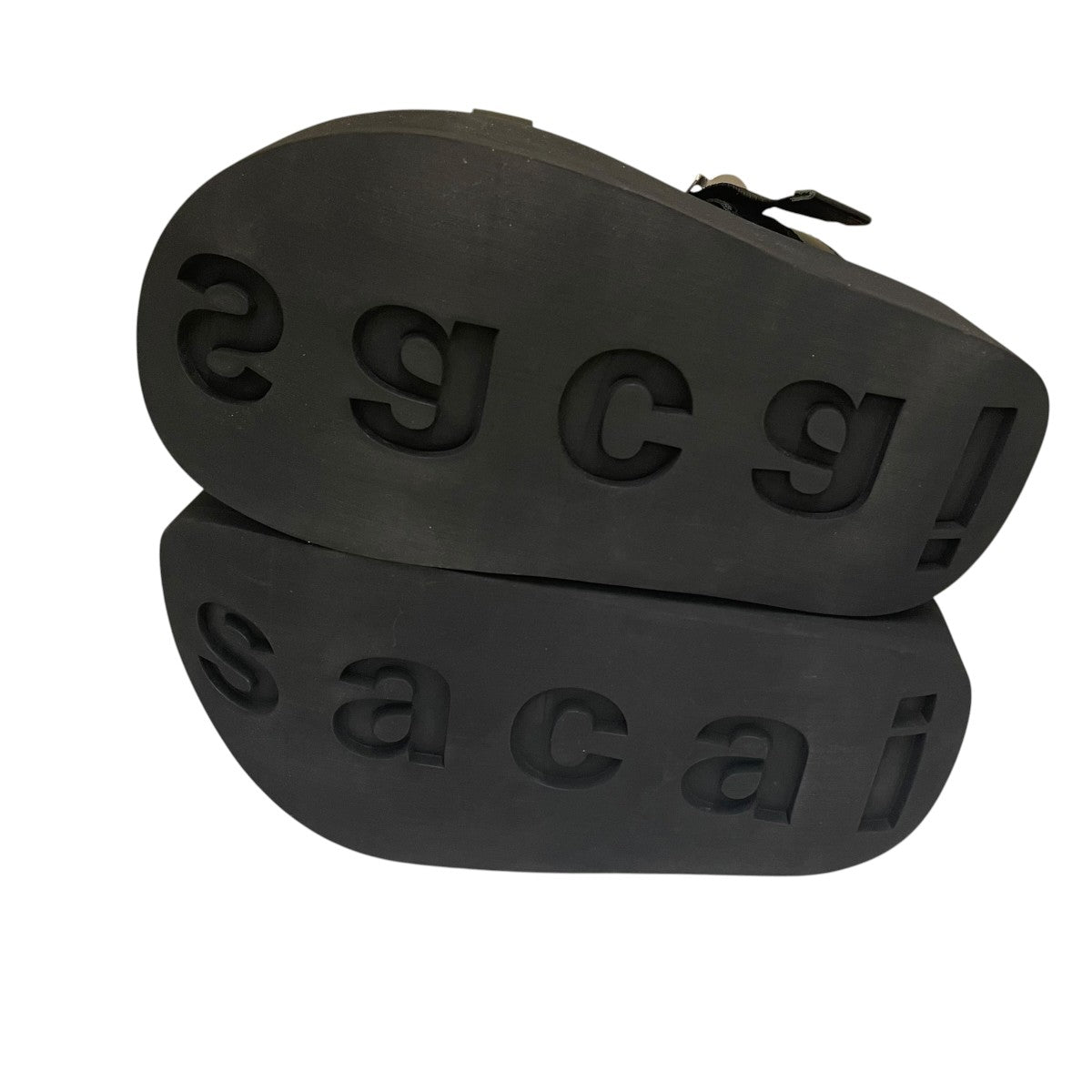 sacai 23SSHybrid Belt Sandals厚底サンダル23-06569 古着・中古-4枚目のアイテム画像