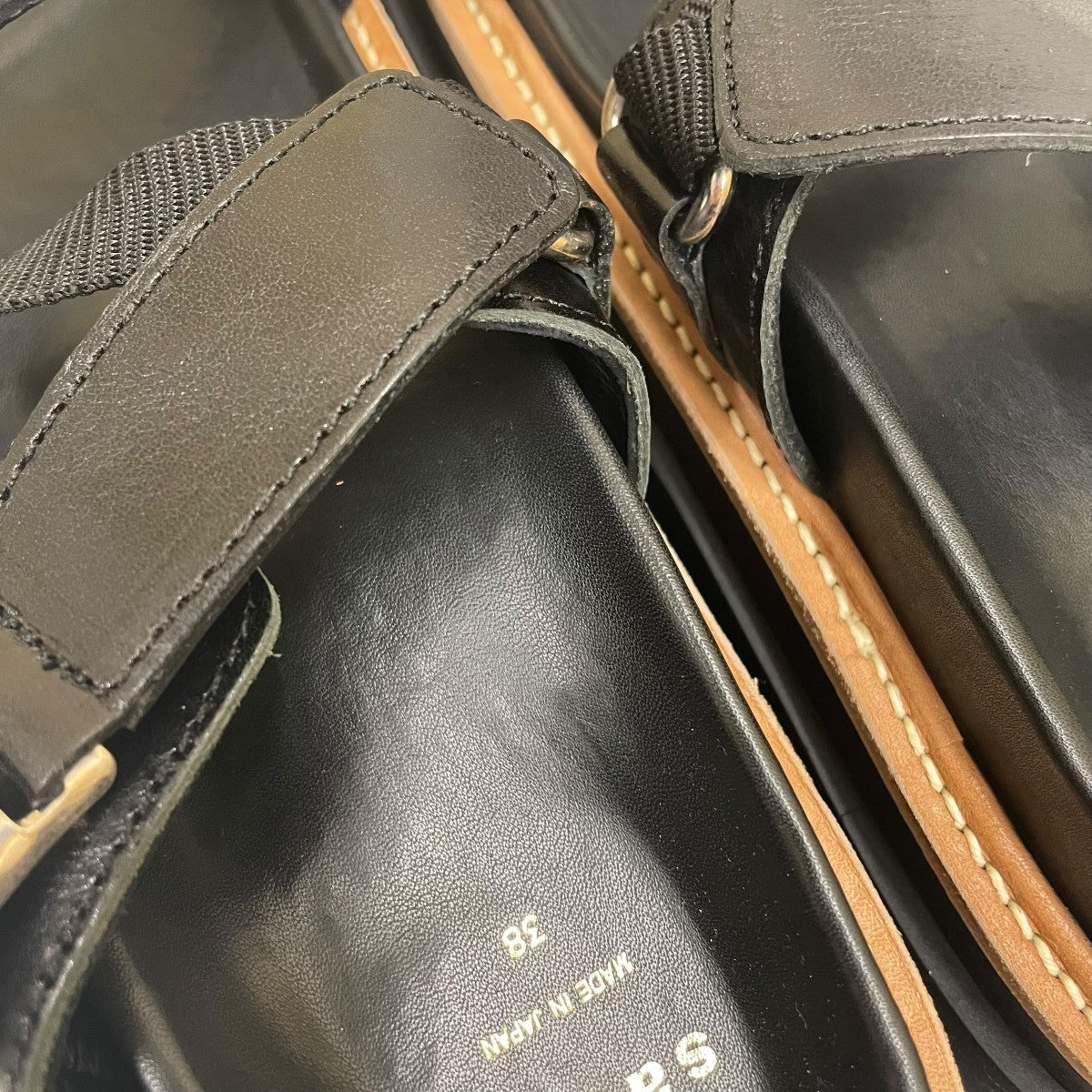 sacai 23SSHybrid Belt Sandals厚底サンダル23-06569 古着・中古-5枚目のアイテム画像