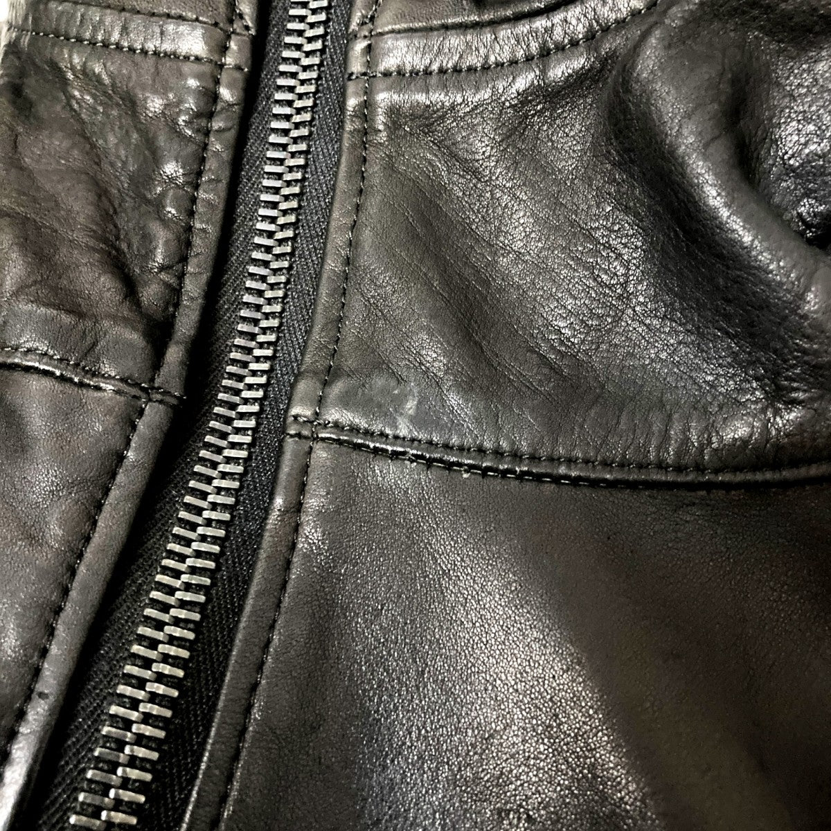 ATTACHMENT(アタッチメント) レザージャケット ブラック サイズ 2