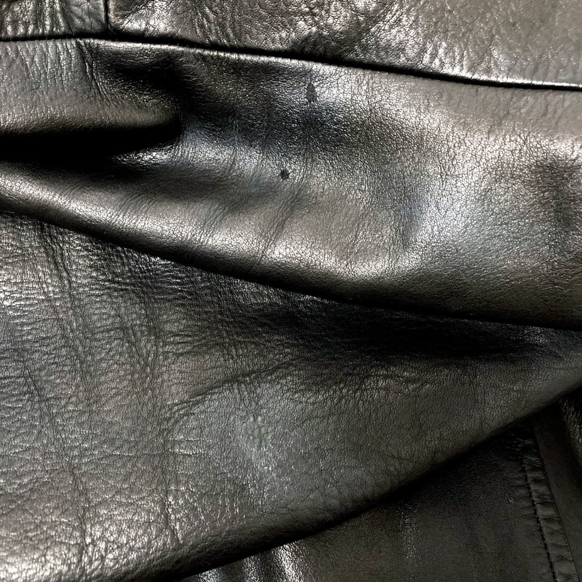 黒 レザージャケットATTACHMENT ATTACHMENT(アタッチメント) レザージャケット ブラック サイズ 2