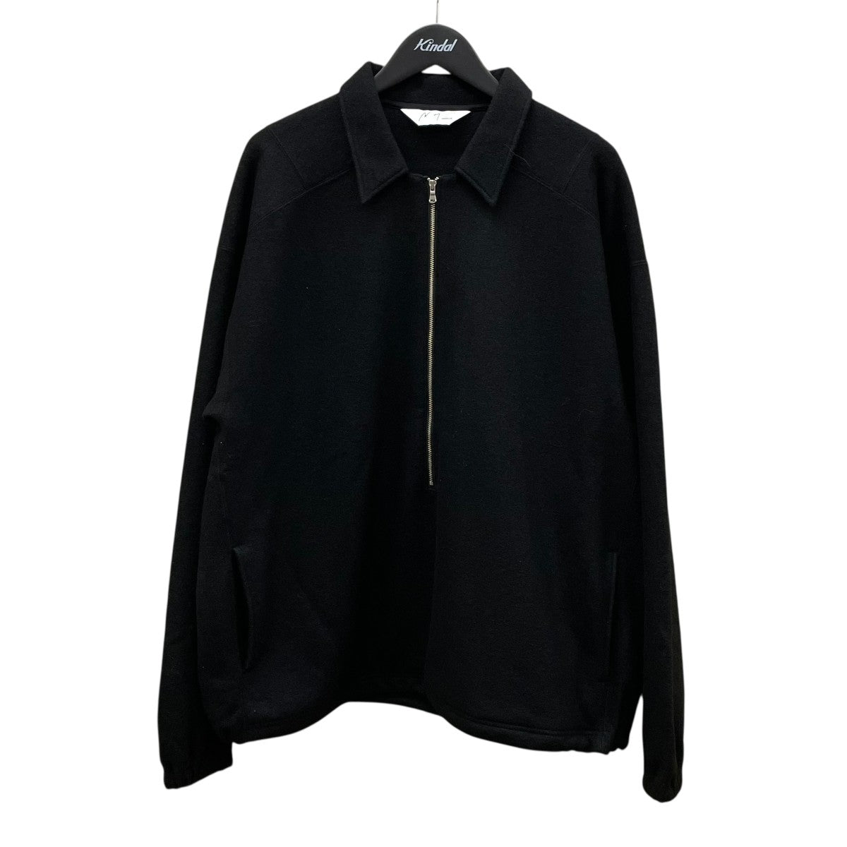 ANCELLM(アンセルム) 24AWWOOL PULL OVER SHIRTハーフジップ