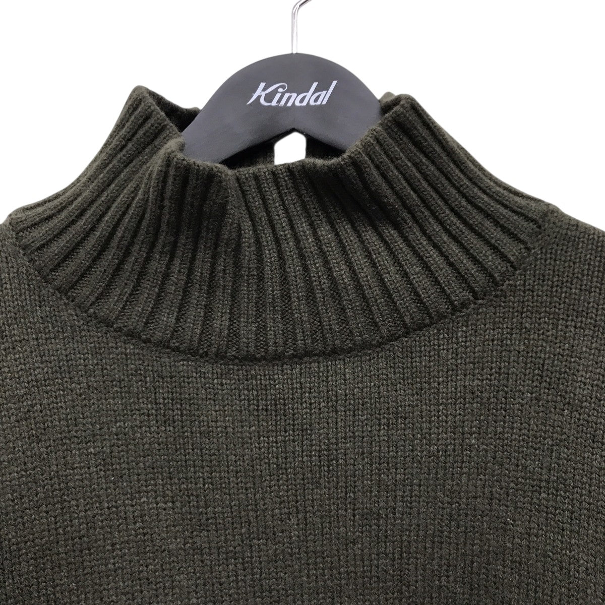 ウールハイネックニットセーター18WKN500