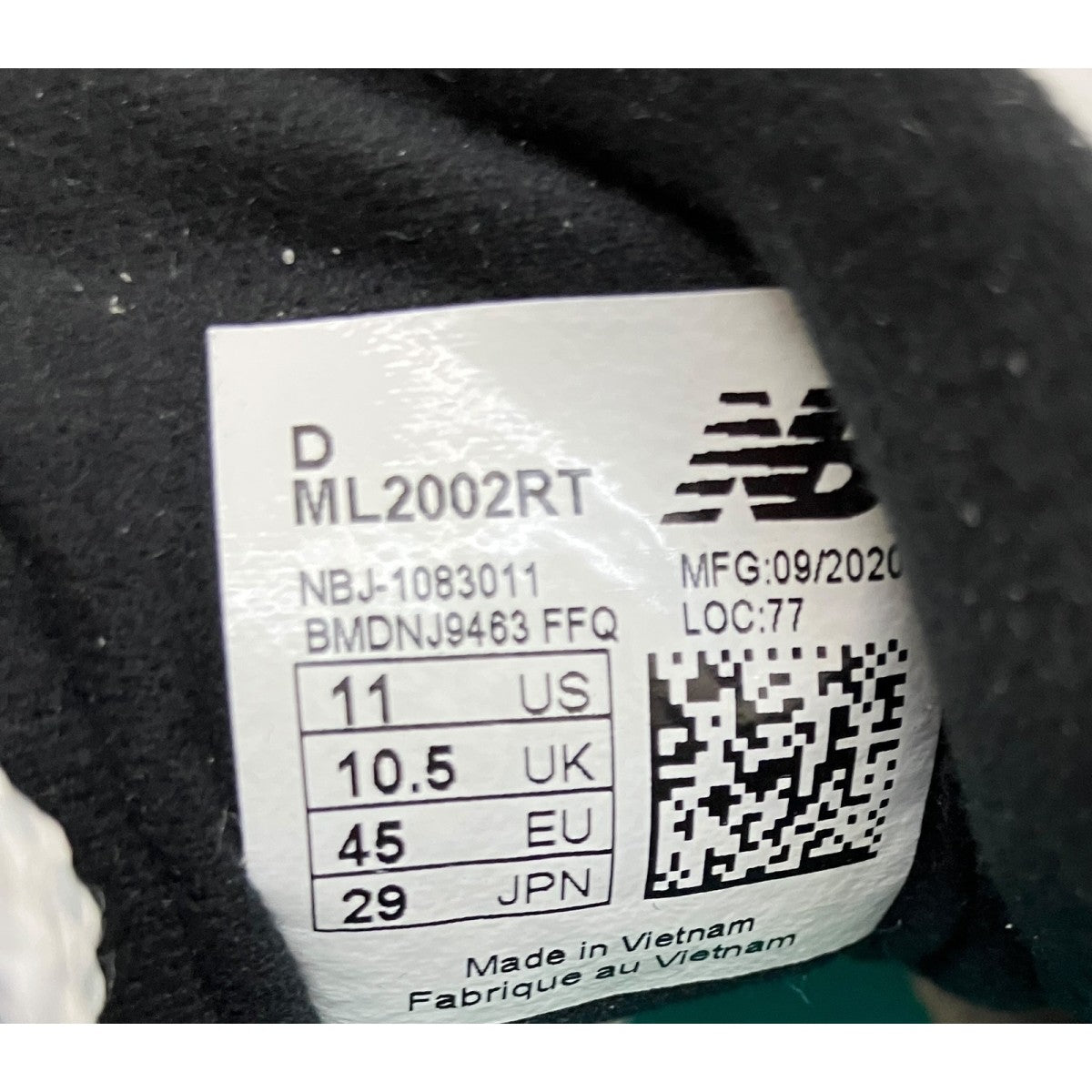 NEW BALANCE×Thisisneverthat スニーカーML2002RT 古着・中古-7枚目のアイテム画像