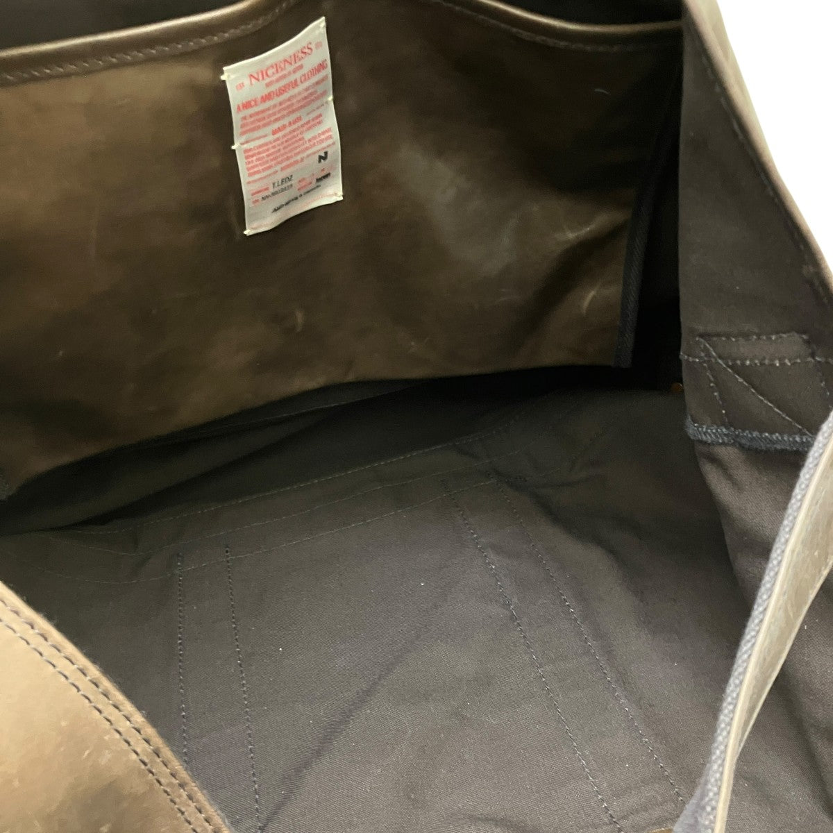 NICENESS(ナイスネス) T．LEDZ Shoulder Tote Bag2WAYボストンバッグNN