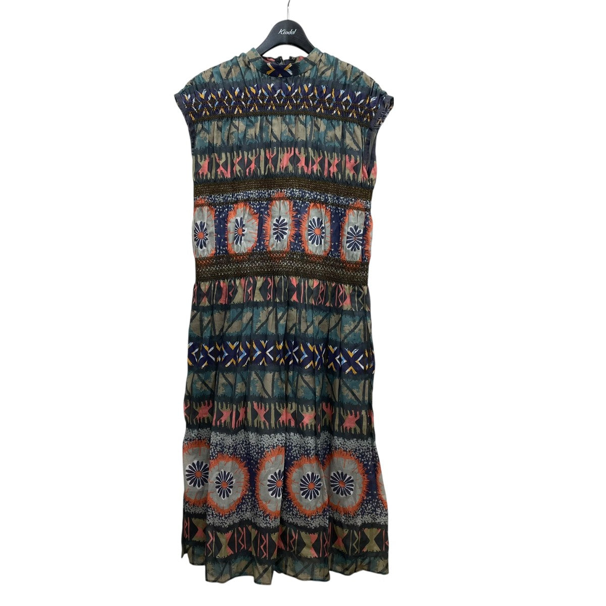 KOLOR ノースリーブワンピース17SPL-O04134