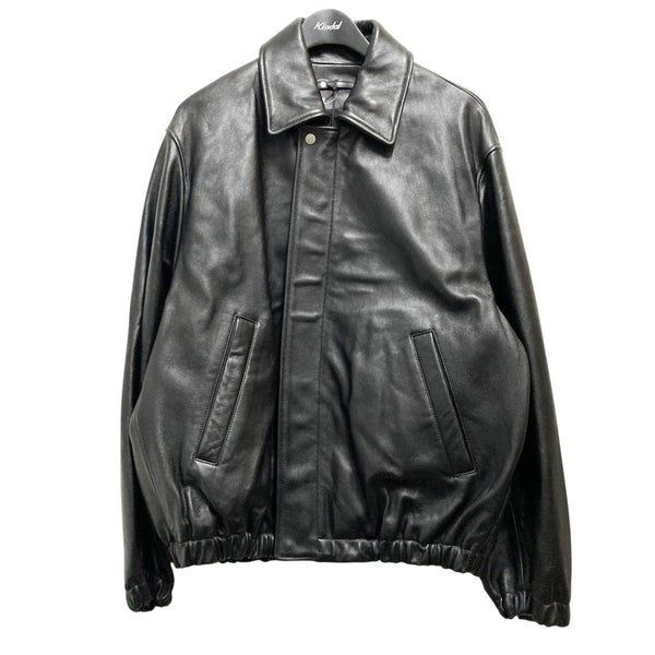 ssstein(シュタイン) 25SSLEATHER ZIP SHORT JACKETレザージャケットST