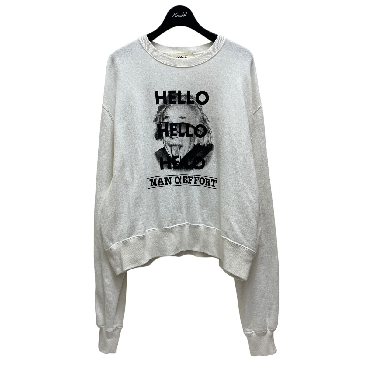 Oblada(オブラダ) HELLO SWEATクルーネックスウェットS2510CU17