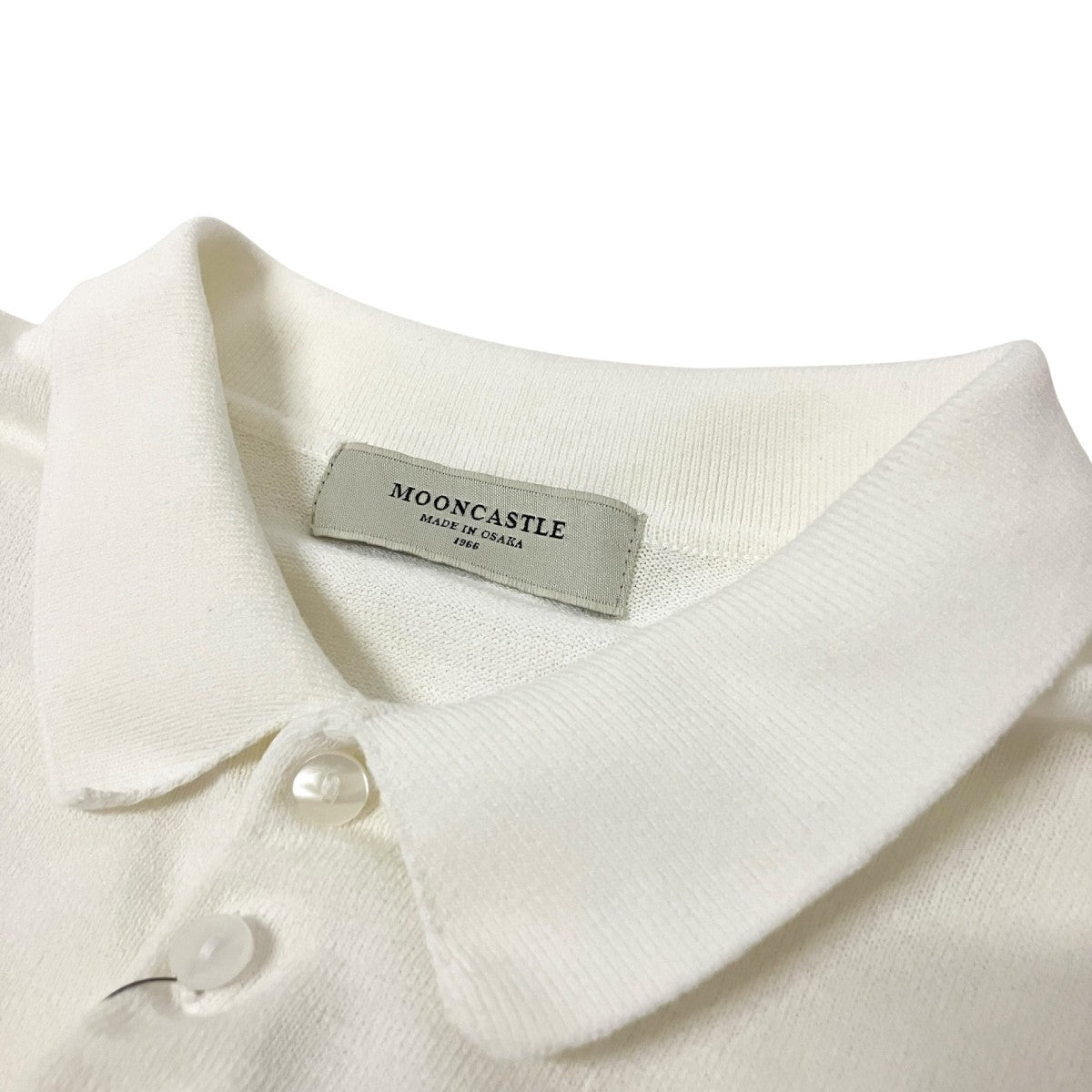 ICE COTTON LONG POLO NECKサマーニット ポロシャツM2206